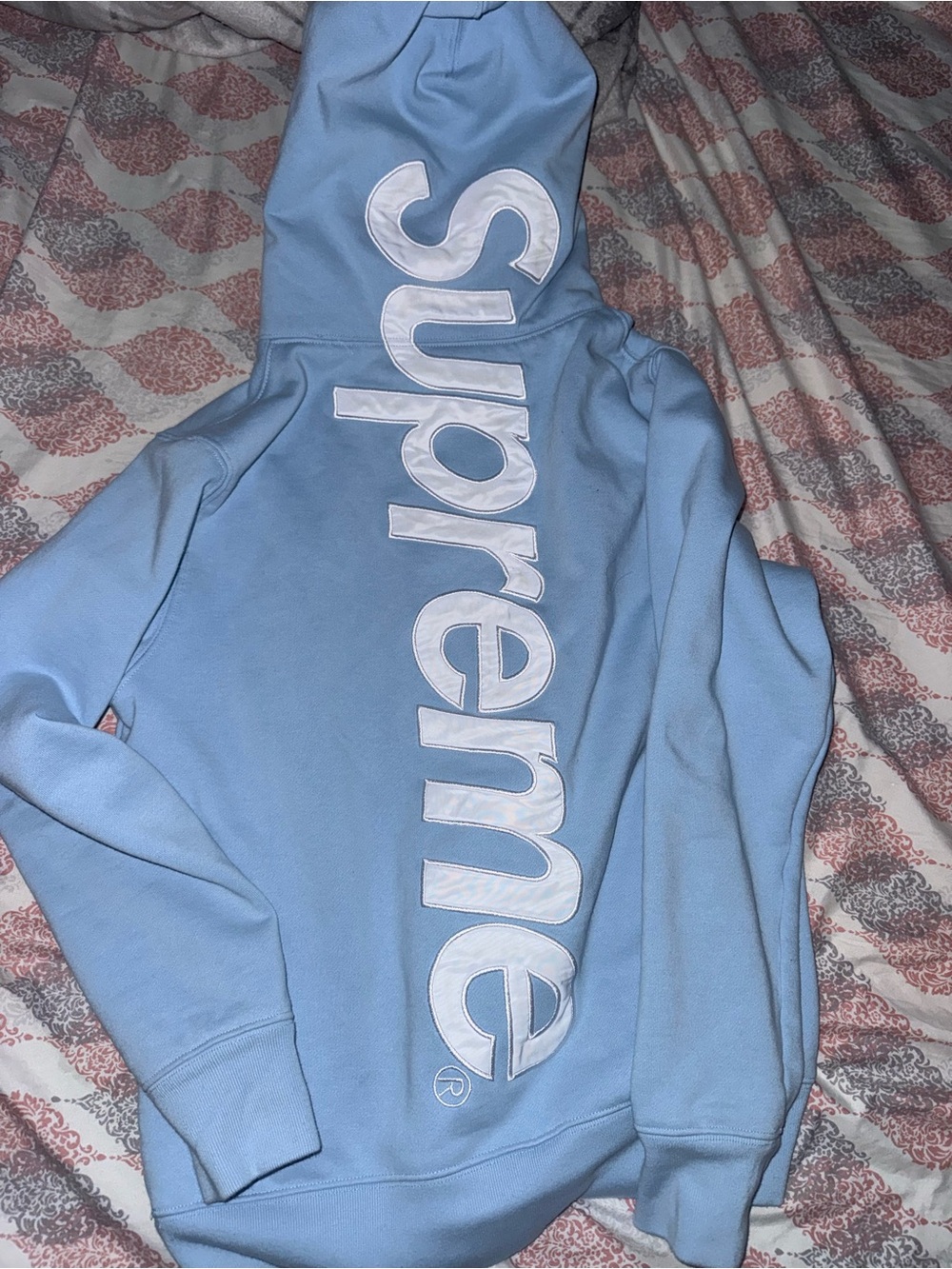 Sky blue hoodie
